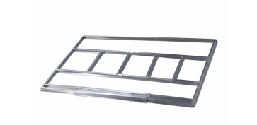 Ordenacion del jardin - BASE CASETA 277X191CM MET. GALV NT119912 