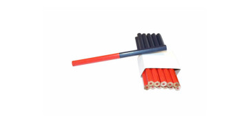 Señalizacion - LAPIZ CARPINTERO 18 CM AZUL/ROJO 