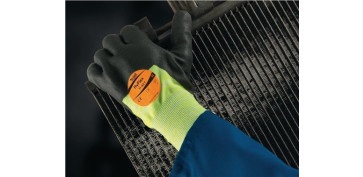 Guantes - GUANTE ANTICORTE 10 PUNTO/PU GRIS/AMA HYFLEX 11-427 ANSELL 