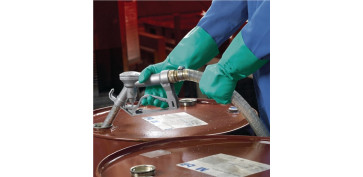 Guantes - GUANTE QUIMICO 10-33CM NIT/FELPA VER ALPHATEC SOL-VEX 37-675 