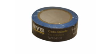 Material instalacion electrico - CINTA AISLANTE PVC 10MT 19MM AZUL