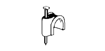 Material instalacion electrico - GRAPA ELEC CABLE Nº 08 NIVEL 10 PZ 