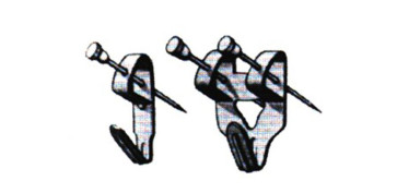 Fijación y Tornilleria - GANCHO CUELGA-CUADROS Nº01 3 UDS
