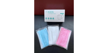 Proteccion de la cabeza - MASCARILLA HIGIENICA INFANTIL ROSA
