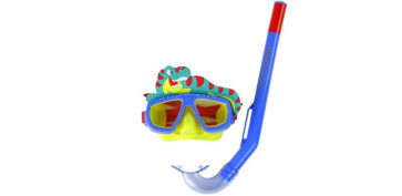 NEOPROCONECTA OUTLET OCT25 - MASCARA BUCEO CON SNORKEL BESTWAY PL LIL ANIMAL 24059