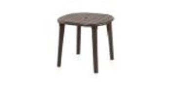 Decoración - MESA RESINA CANCUN WENGUE 80X80 CM