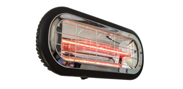 Calefacción electrica - CALEFACTOR ELECTRICO EXTERIOR CUARZO TERRAZA PARED 2000 W