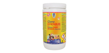 Piscinas, accesorios y complementos - CLORO PISCINA CHOQUE GRANO 1KG