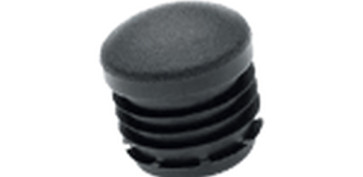 Material de carpintería - CONTERA REDONDA INTERIOR Ø20 MM NEGRA