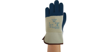 Guantes - GUANTE ANTICORTE 10-27CM NITRI BL/AZ ACTIVARMR HYCRON 27-607 