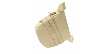 Cuerdas y cintas - RECOGEDOR PERS SOBREP MINI C/CINTA 18MM MARFIL PLASTICO MARFIL