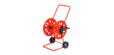 Carros portamangueras - CARRO PORTAMANGUERA DE ACERO BARNIZADO PARA 80 M DE 1/2 Ó 50 M DE 3/4