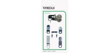 Buzones y cajas fuertes - CERRADURA BUZON CROMO CARTERO 