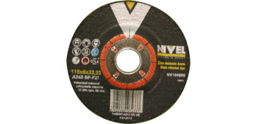 Discos - DISCO DESBASTE METAL 115X6X22 MM NIVEL 