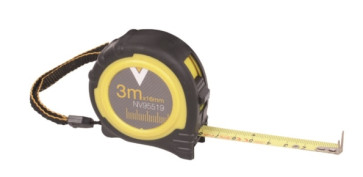 FLEXOMETRO BIMATERIAL CON DOBLE FRENO 3 M X 16 MM