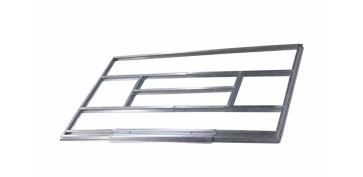 Ordenacion del jardin - BASE CASETA 213X127CM MET. GALV NT119911