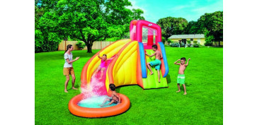 Piscinas, accesorios y complementos - JUEGO HINCH 366X337X241CM INF BESTWAY POLIE WATER PARK TOBOG