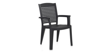 FOLLETO JARDIN 2025 OPTIMUS - SILLON RESINA APILABLE METAL ANTRACITA
