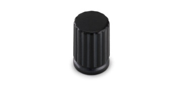 Alambre, muelles y sirgas - POMO NEGRO MATE 28MMX18MMX28MM