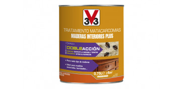 Proteccion y tratamiento para madera - TRATAMIENTO MATACARCOMAS MADERAS INTERIOR PLUS 750 ML