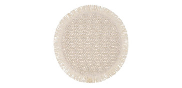 FOLLETO VERANO VENTILACION 25 - MANTEL INDIVIDUAL FLECOS OKAPI Ø 38 CM