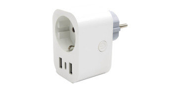 FOLLETO CALEFACCIÓN 2025 - ENCHUFE WIFI INTEL. C/MEDIDOR DE CONSUMO + 2 USB A 16A 3680V