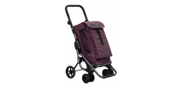 Textil y costura - CARRO COMPRA 4 RUEDAS GIR.GO UP BURDEOS