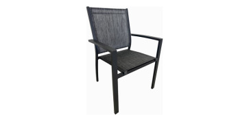 FOLLETO JARDIN 2025 OPTIMUS - SILLON ALUMINIO TEXTILENE ANTRACITA/GRIS