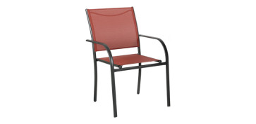 FOLLETO JARDIN 2025 OPTIMUS - SILLON ACERO TEXTILENE GRANATE