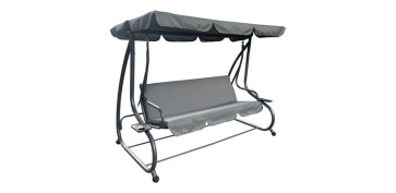 FOLLETO JARDIN 2025 OPTIMUS - BALANCIN CAMA RELAX 3 PLAZAS GRIS ANTRACITA