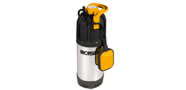 PROMO IRONSIDE - BOMBA SUMERGIBLE POZOS AGUAS LIMPIAS 1000 W INOX 6500 L/H