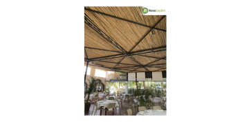 Cercado y ocultacion jardin - CAÑIZO NATURAL MEDIA CAÑA 1,5 X 5 M