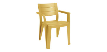 FOLLETO JARDIN 2025 OPTIMUS - SILLON RESINA APILABLE JULIE MOSTAZA