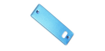 Cuerdas y cintas - PLACA EMBELLECEDOR RECOGEDOR PERSIANA ACERO INOX