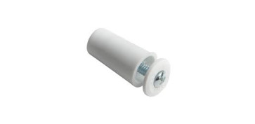 TOPE PERSIANA CON TORNILLO 40MM BLANCO