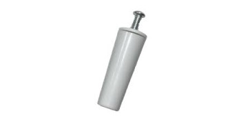 TOPE PERSIANA CON TORNILLO 60MM BLANCO