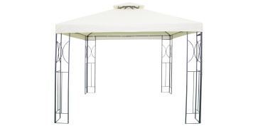 Decoración - CENADOR ACERO 3X3X2,6M COLOR CREMA 