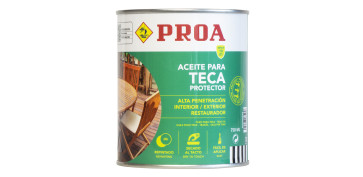 Proteccion y tratamiento para madera - ACEITE TECA 750 ML