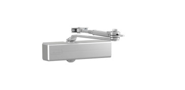Material de carpintería - CIERRAPUERTAS DC120 BRAZO RETENEDOR FUERZA 3 PLATA