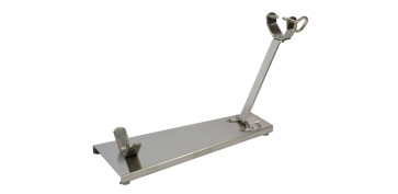 Ordenacion y conservacion de cocina - JAMONERO INOXIDABLE PLETINA PLEGABLE 46 X 18,5 X 25 CM