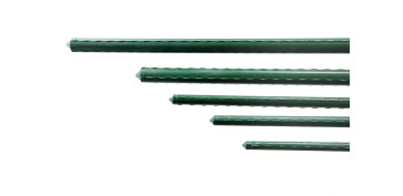 TUTOR ACERO PLASTIFICADO VERDE 11MM 1.5M 