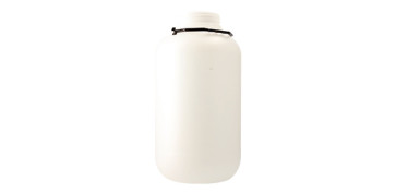 Recipientes de construccion - BIDON PLASTICO BOCA ANCHA 10L C/TAPA Y OBTURADOR 