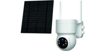 Domotica - CAMARA WIFI EXTERIOR MOTORIZADA PANEL SOLAR ATLAS 2,4GHZ 3MP