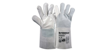 Guantes - GUANTE PIEL SERRAJE SOLDADOR GRANADA GRIS T 10 