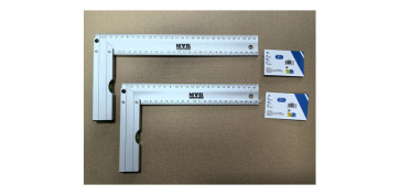 ESCUADRA MEDICION CON NIVEL 30 CM ALUMINIO