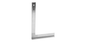 ESCUADRA DE ACERO CON SOMBRERO 300 X 180 MM - 90º