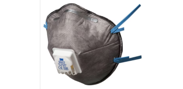 Proteccion de la cabeza - MASCARILLA PARTICULAS ESPECIALES SERIE 9000 FFP2 CON VALVULA 10UN 9922 CAZOLETA