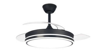 Ventiladores y extractores - VENTILADOR DE TECHO ASPAS RETRACTILES 45W