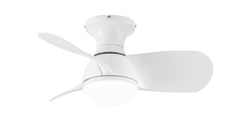 Ventiladores y extractores - VENTILADOR DE TECHO EPONA BLANCO Ø64CM 20W