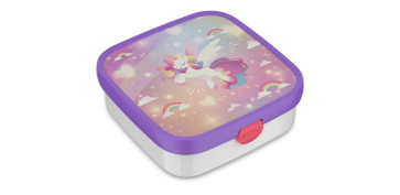 Novedades - CONTENEDOR LUNCH BOX BENTO CAMPUS GRANDE UNICORN GLOW